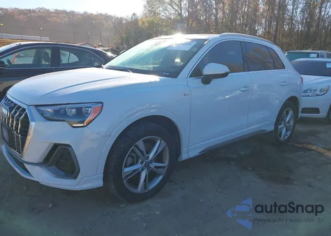 2020 Audi Q3 Premium 45 Tfsi S Line Quattro Tiptronic from USA, damaged, VIN WA1DECF30L1052193